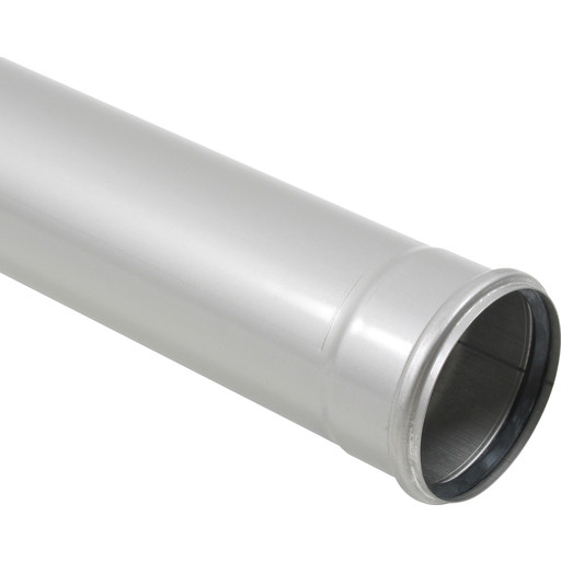 Blücher EuroPipe afløbsrør, Ø110 mm, 750 mm, rustfrit stål billede