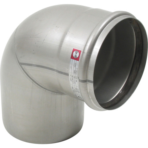 Blücher EuroPipe afløbsbøjning, 87.5°, Ø160 mm, rustfrit stål
