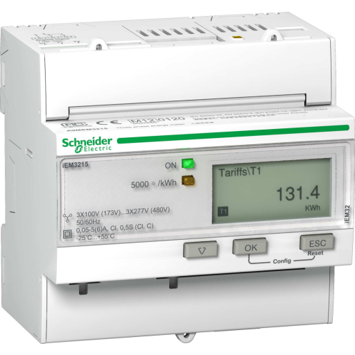 Billede af KWH MÅLER 400V CT TARIF MID