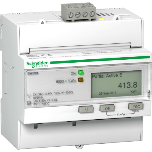 Billede af KWH MÅLER 400V CT MODBUS