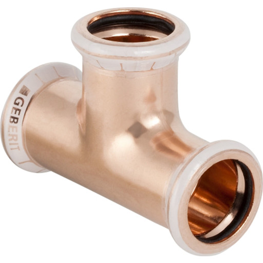 22 mm Tee CU Mapress