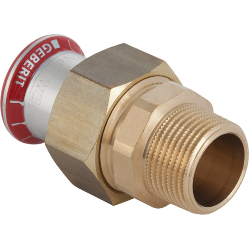 Mapress union med udvendigt gevind 22 mm x 3/4" billede