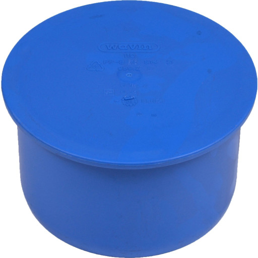 Wavin 110 mm PP-kloakprop, blå