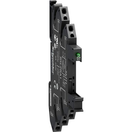 Billede af 10 stk FJEDERSOKKEL 110VAC/DC RSLZRA3