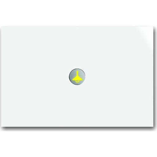 KNX Prion Styreelement 1/2-trykk hvit