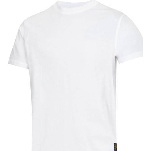 Snickers T-shirt Classic 2502 - hvid / M - T-shirts - korte ærmer - Overdele
