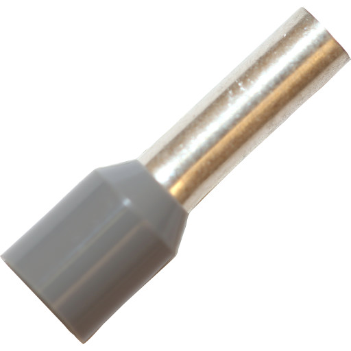 500 stk Grommet Isolert 2,5 mm² grå A2,5-8ETT
