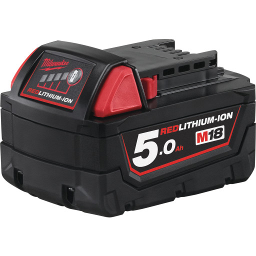 Milwaukee M18 Red Lithium B5 batteri, 18V/5,0 Ah billede