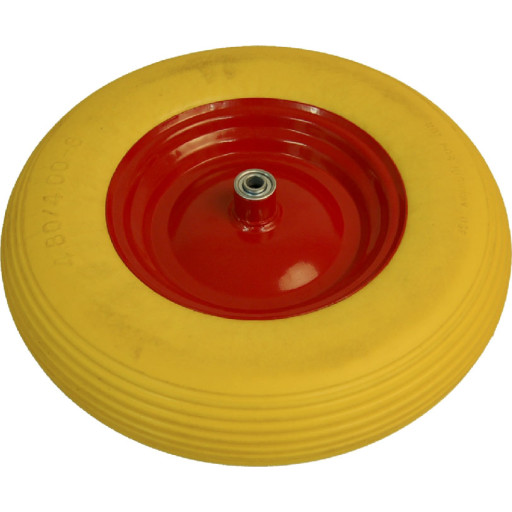 Hjul / dk til trillebr, punkterfri, 6425-040