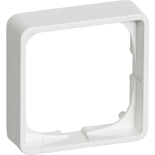 LK Fuga Baseline 50 høj ramme 14 mm 1 modul, hvid