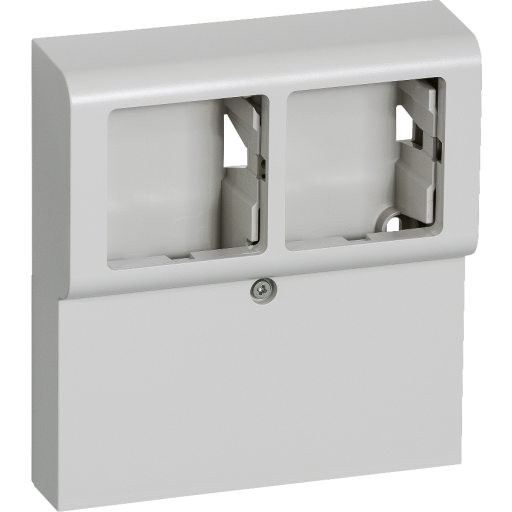 10 stk LK Fuga Softline vandret panelunderlag med 2x1 modul i lysegrå billede