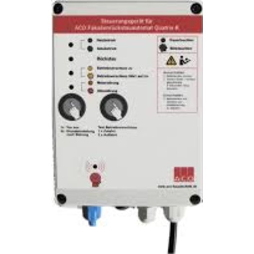 ACO QUATRIX K højvandslukker 110mm, 230V, f/ sort spildevand, indbygningsmodel