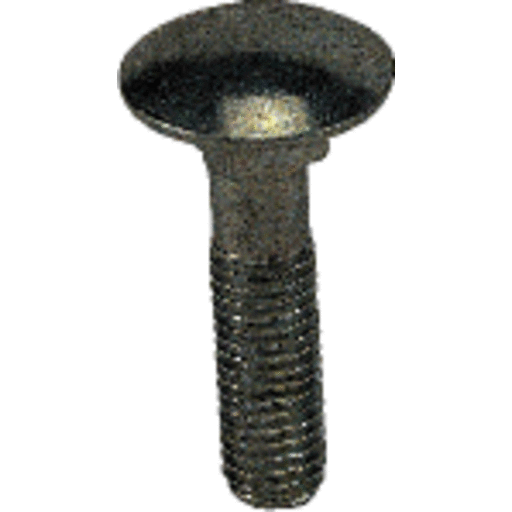 100 stk Brettbolt M8 x 35 mm varmgalvanisert (uten mutter)