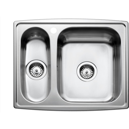 Intra Horizon HZ615SHR køkkenvask, 61,5x51 cm, rustfrit stål