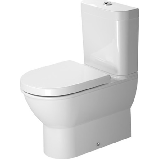 Duravit Darling New back-to-wall toilet, m/WonderGliss, hvid billede