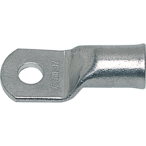 Klauke 704F8MS, Rørformet ring øsken, Lige, Sølv, Kobber, Tinbelagt kobber, 25 mm²