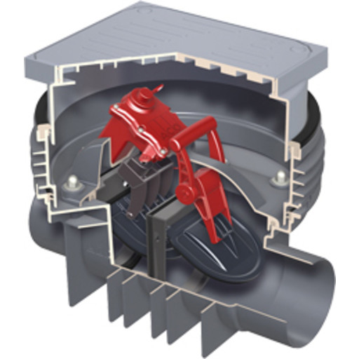 ACO Quatrix højvandslukker 160 mm billede