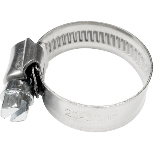 Spndebnd i rustfri stl (AISI 304), 70-90 mm