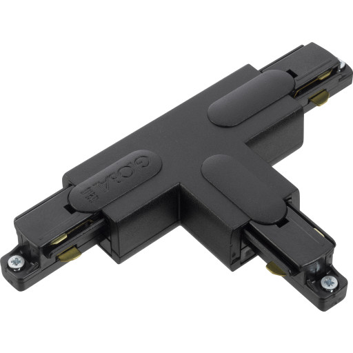 GLOBAL trac 1-faset - T-stykke venstre sort (GB 37)