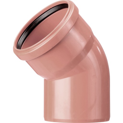 PP-bøjning 45 gr. 110mm - EN1852-1 Kaczmarek
