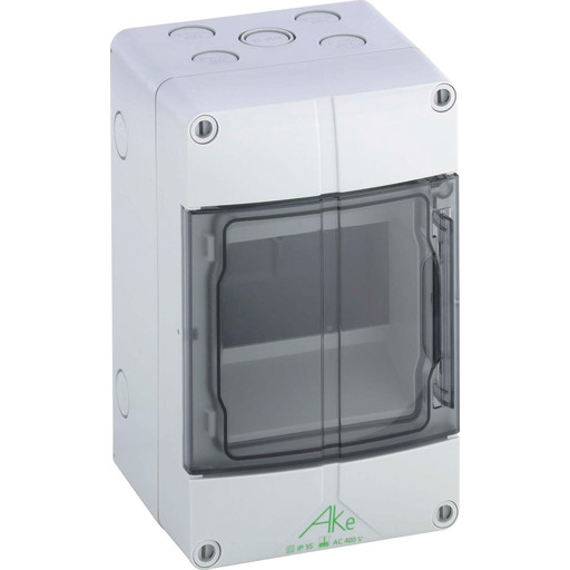 Gruppepanel AKe 05, 5 modul, med PE/N terminal, IP55