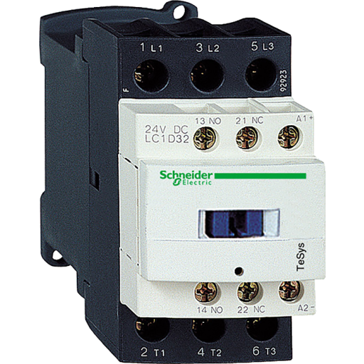 Billede af Kontaktor LC1D32V7 32A 3-polet + 1 slutte + 1 bryde 400V