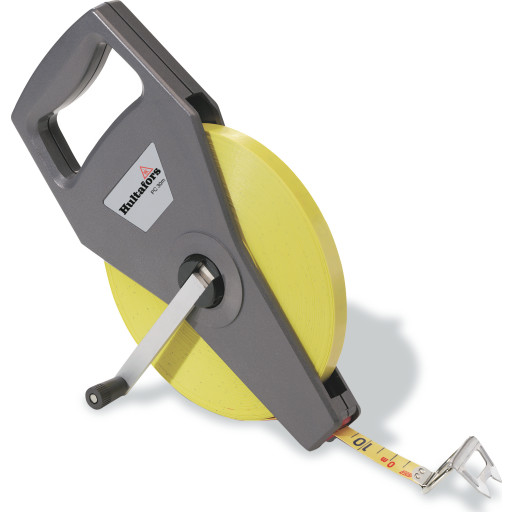 Båndmål glasfiber PC 50M C, 13 mm x 50 mtr.