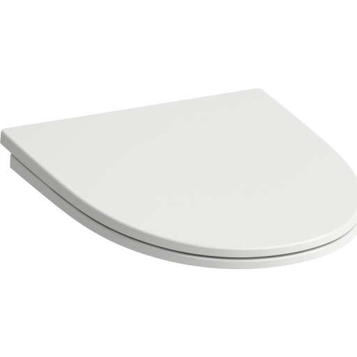 Laufen Kompas Pro N hvid toiletsæde med topmonteret fast beslag. Passer på alle Kompas og Pro N toiletter/hængeskåle