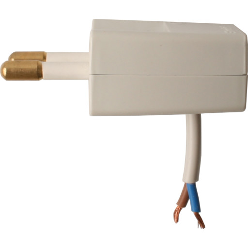 Vinkelstikprop, grå billede