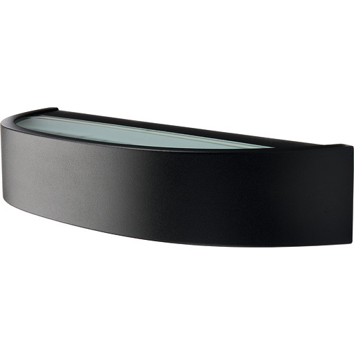 SG Curve udendørs væglampe, 3000K, sort