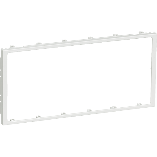 LAURITZ KNUDSEN Clic'line® clipsramme 3 modul, universal, hvid.