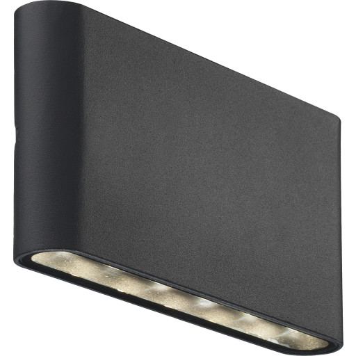Nordlux Kinver v&auml;gglampa utomhus, svart, 17,5 cm