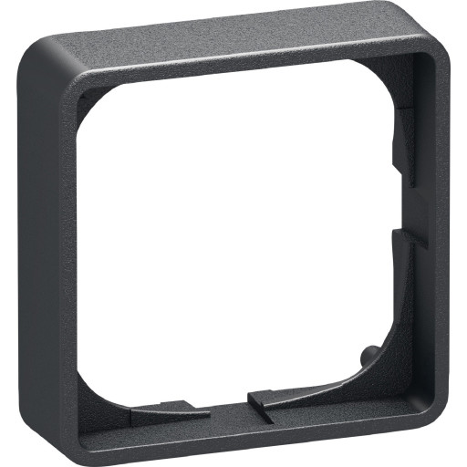 LAURITZ KNUDSEN FUGA Baseline 50 1 modul ramme 14 mm høj, koksgrå.