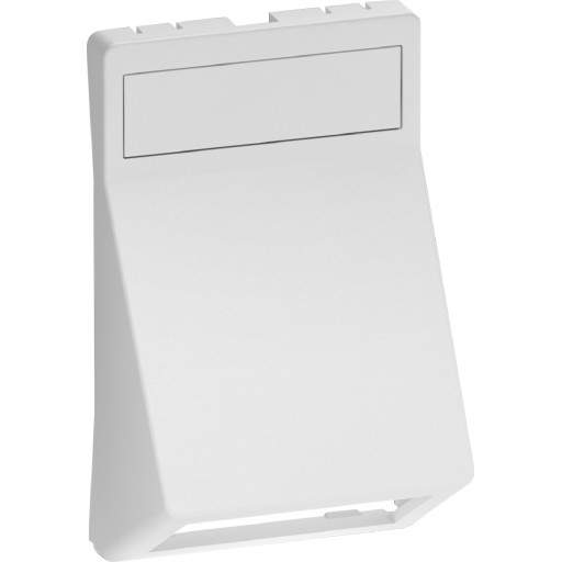 LK Fuga tangent for Actassi dataudtag RJ45 skrå, hvid billede