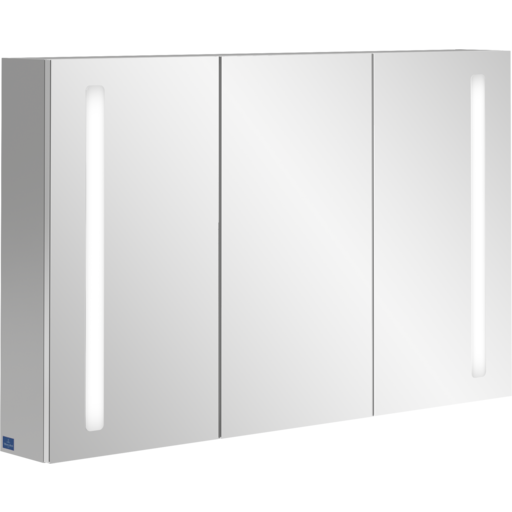 Villeroy & Boch My View spegelskåp med belysning, dimbar, 120x75 cm