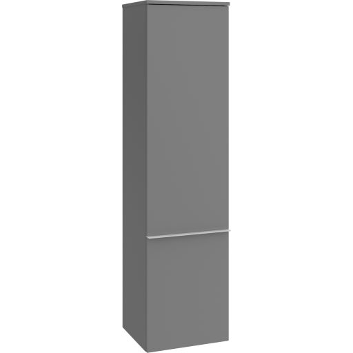 Villeroy & Boch Venticello højskab, 40,4x154,6 cm, venstre, grå