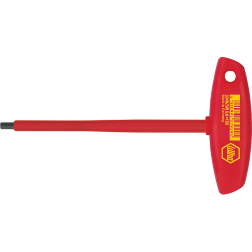 Wiha 5mm unbrako nøgle med T-greb, 1000V billede