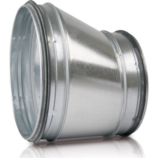 AIR2TRUST reduktion, Ø160x125mm, excentrisk, nippel/nippel