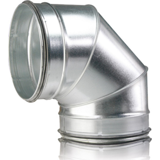 Ventilations kort bøjning 90gr. - Ø200mm