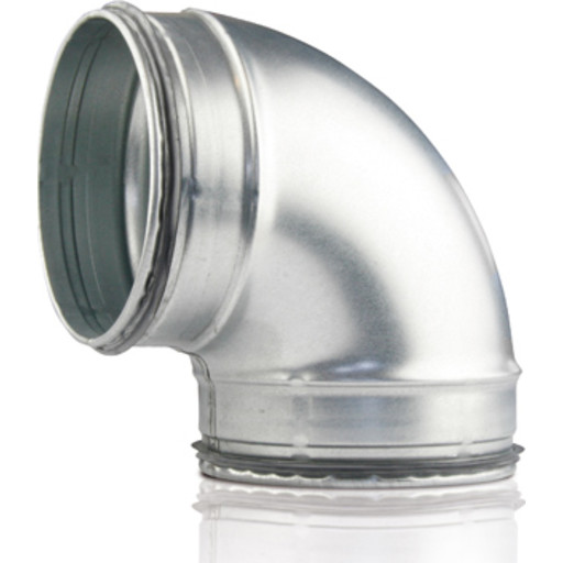 Ventilations kort bøjning 90gr. - Ø160mm