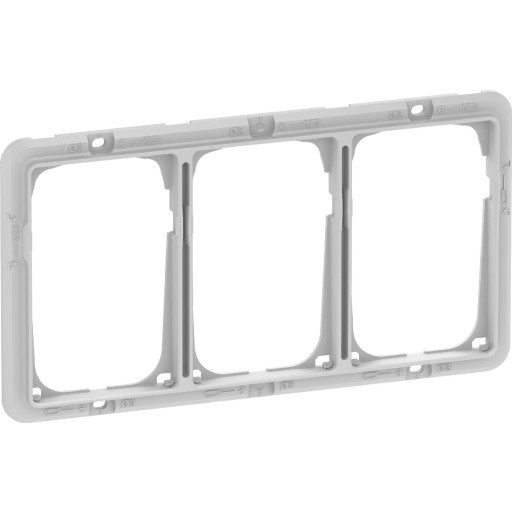 LAURITZ KNUDSEN Teknisk monteringsramme for FUGA SOFT, CHOICE & PURE designrammer 3x1,5 modul.