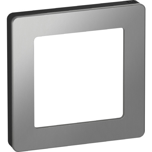 LK FUGA - Pure design ramme, 1 modul, stl (metal)