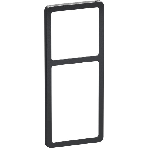 LK FUGA Slim 55 Design ramme 2½ modul, koksgrå