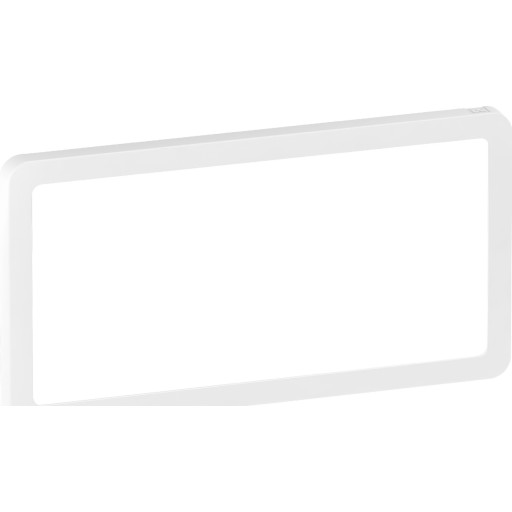 LK Fuga Slim designramme 1x2 modul, hvid billede