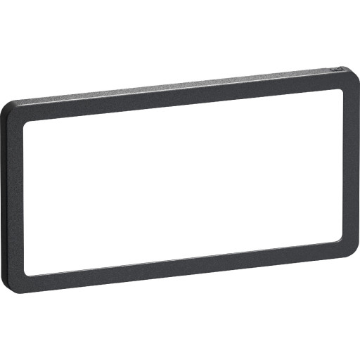 LK Fuga Slim designramme 1x2 modul, koksgrå billede