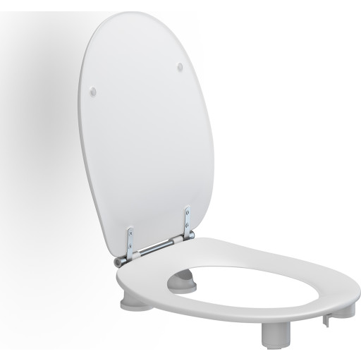 Pressalit Care Dania toiletsæde, hvid billede