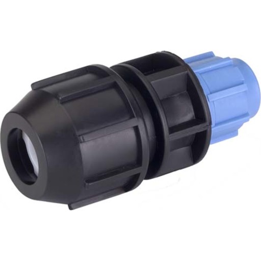 +GF+ Polyrac, 32 x 27-35 mm universalkobling til stl/PE, PN10