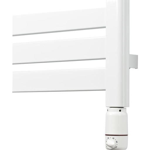 TVS Varmelegeme med afbryder og termostat. 600 watt. Hvid