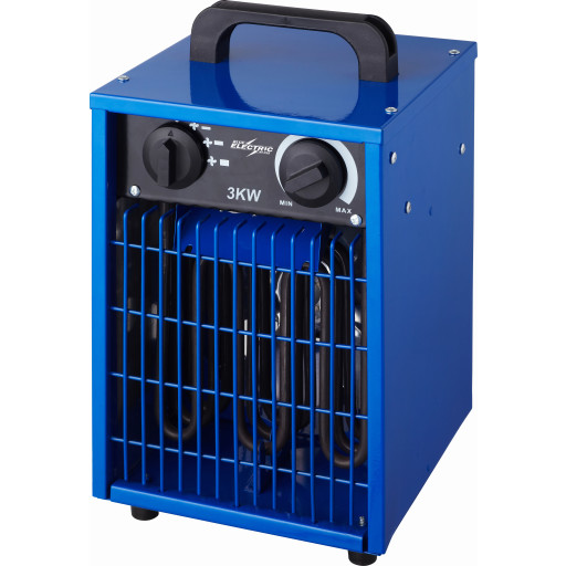 Blue Electric DVA varmeblæser med 3000W billede