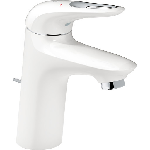GROHE Eurostyle Etgrebsbatteri til håndvask, S-Size - Moon white/krom